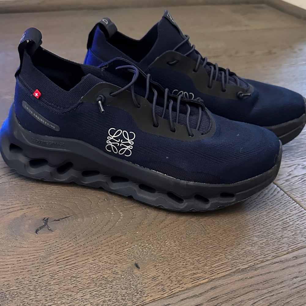 Loewe Navy Blue Athletic Shoes